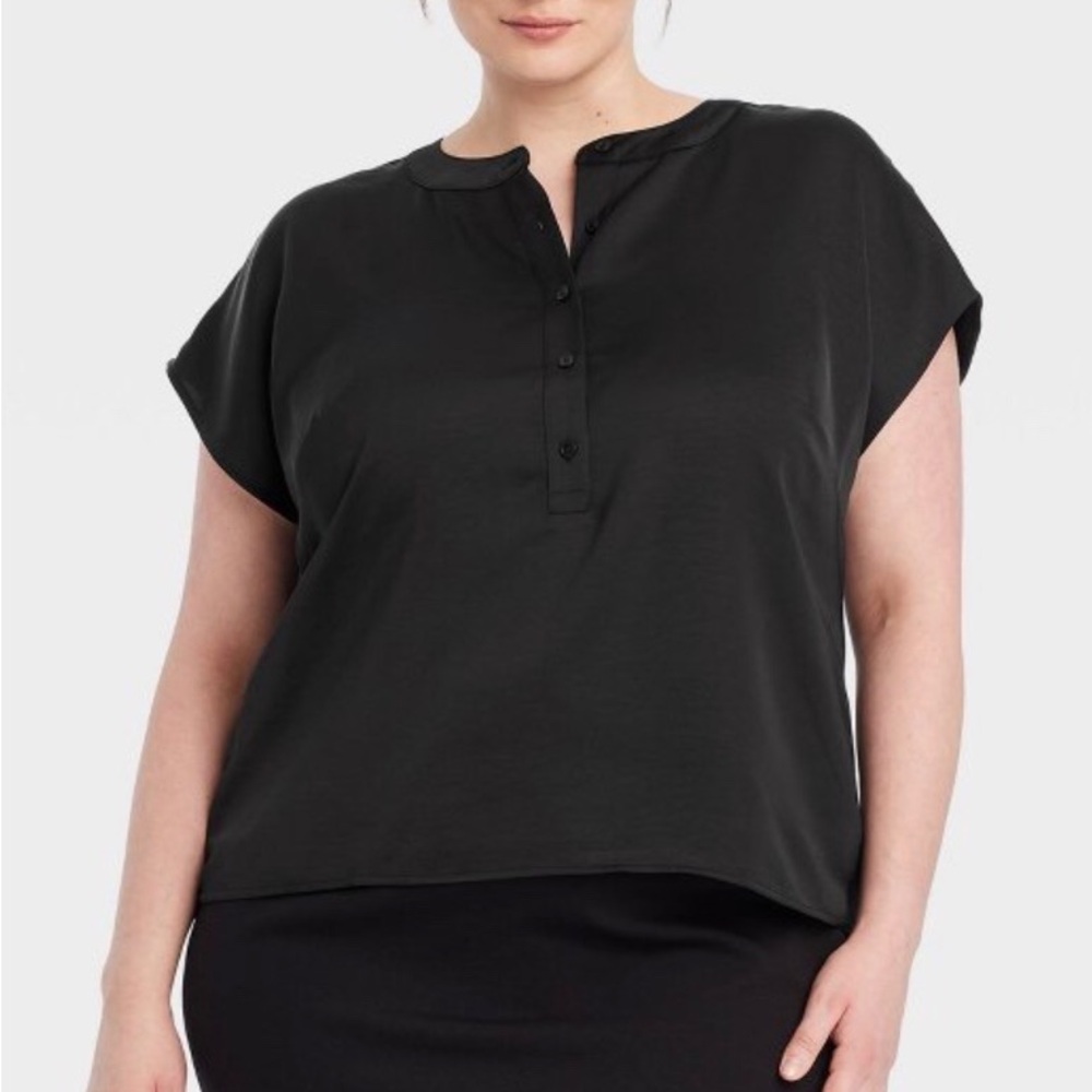 NWT Satin Top